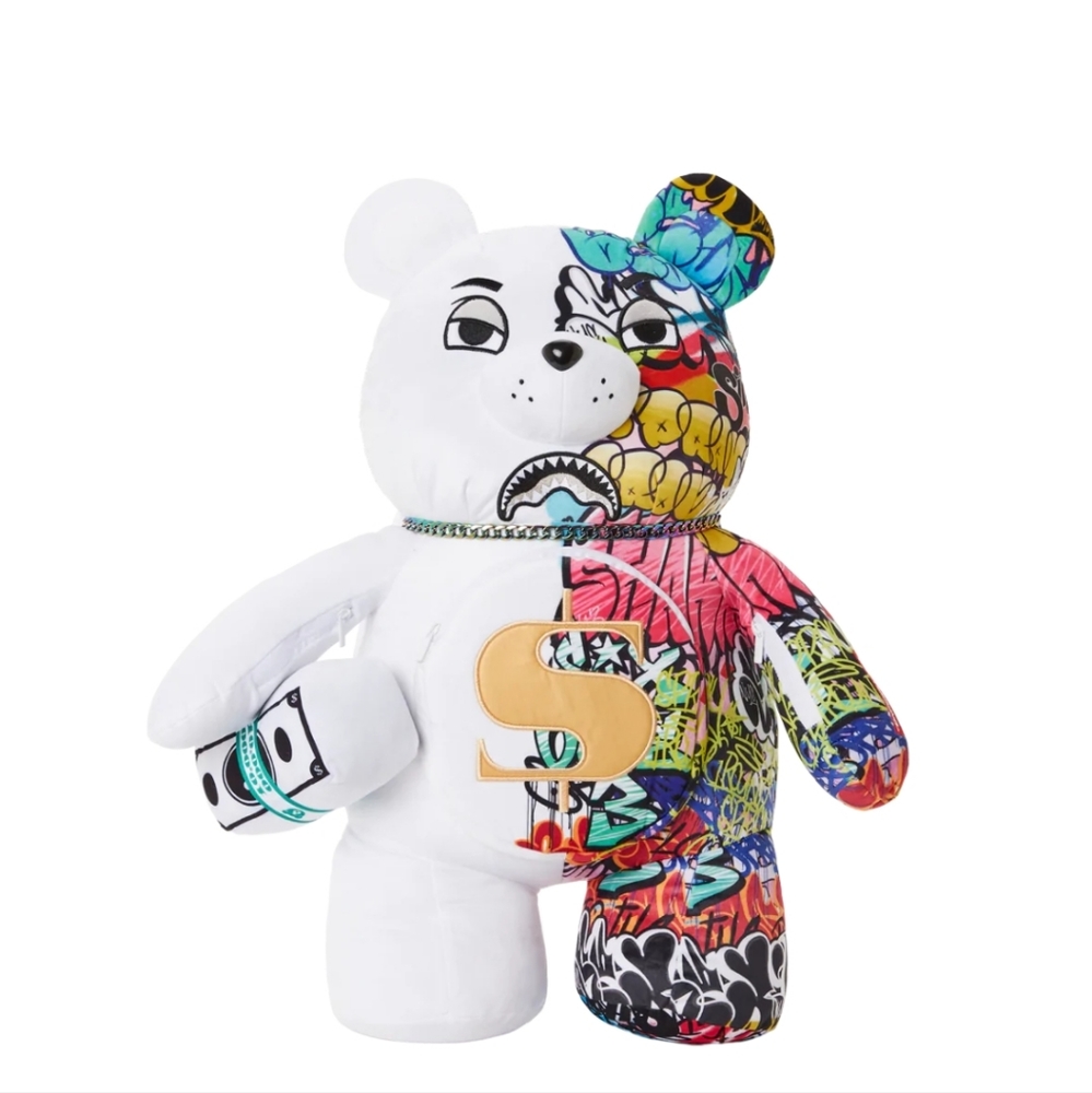 Brand new sprayground graffiti bear